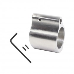 .750 Low Profile Gas Block with Roll Pins & Wrench - Stainless Steel